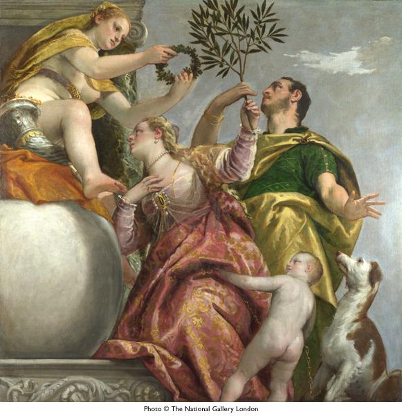 Paolo Veronese Allegory of Love IV Happy Union oil painting image